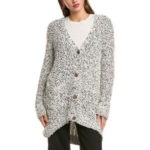 Jak Womens  Crewneck Cardigan, Black